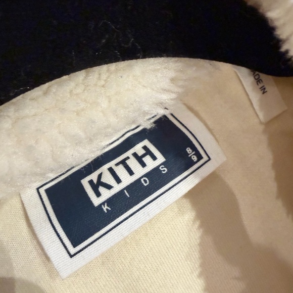 Kith Kids Cream Fleece Jacket - Picture 7 of 9